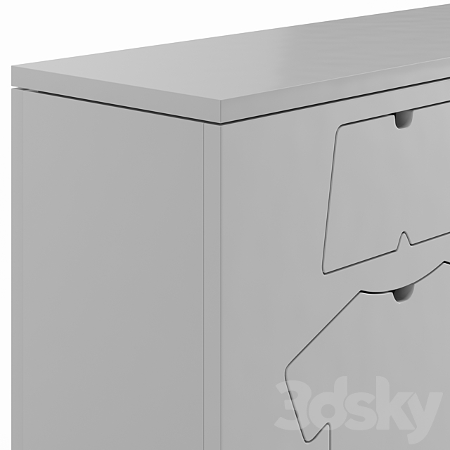 Dresser 01 3DSMax File - thumbnail 3