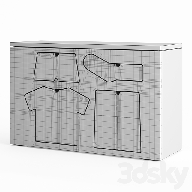 Dresser 01 3DSMax File - thumbnail 4