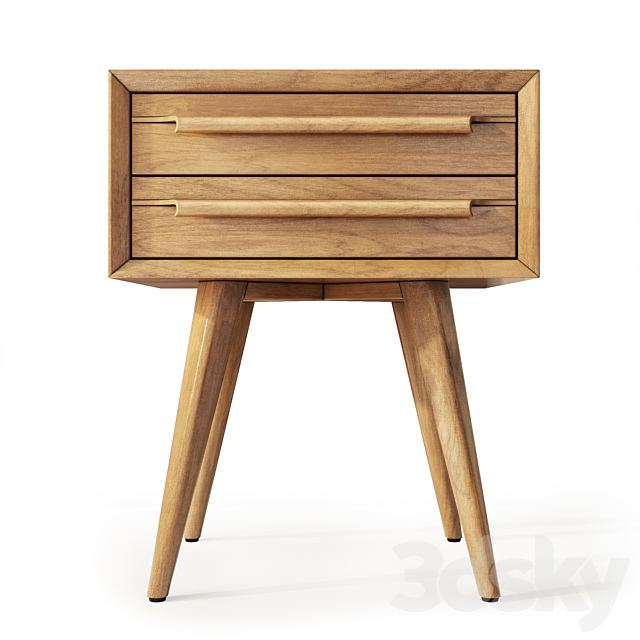 Dresser and nightstand Bruni. Tvstand. nightstand Bruni by Etg-Home 3DSMax File - thumbnail 4