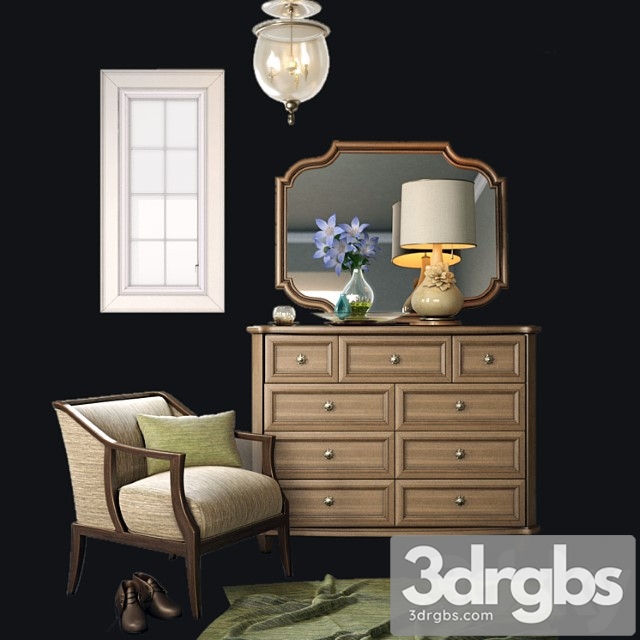 Dresser Bernhardt 3 3dsmax Download - thumbnail 1