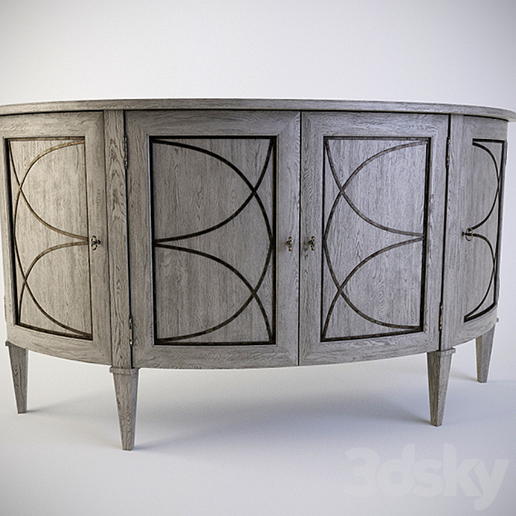 dresser Bernhardt Marquesa Sideboard (359-131) 3DS Max - thumbnail 2