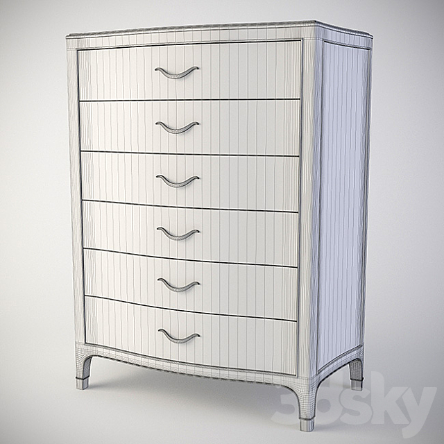 dresser Bernhardt Miramont (360-118) 3DS Max Model - thumbnail 3