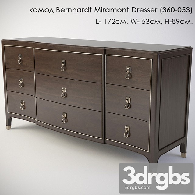 Dresser bernhardt miramont dresser (360-053) 2 3dsmax Download - thumbnail 1