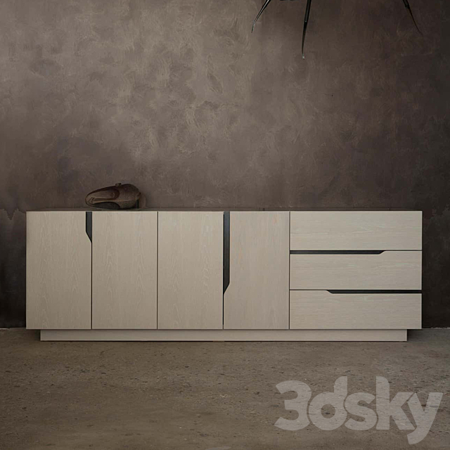 Dresser GAIA Credenza 3DSMax File - thumbnail 4