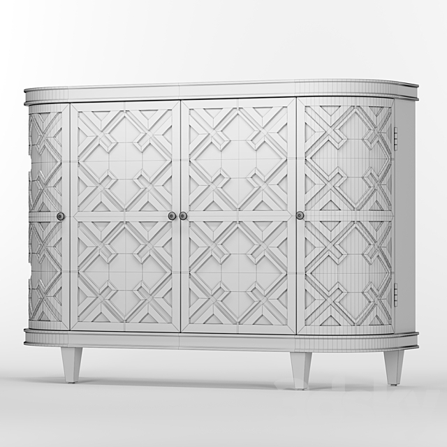 Dresser gray Maya Dantone Home 3DSMax File - thumbnail 3