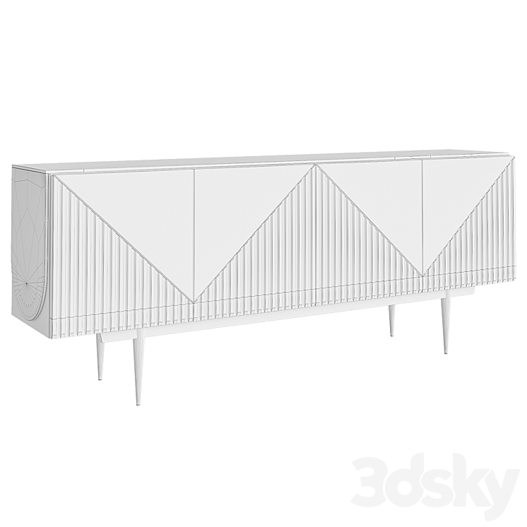 Dresser Over The Edge Caracole 3DS Max - thumbnail 2