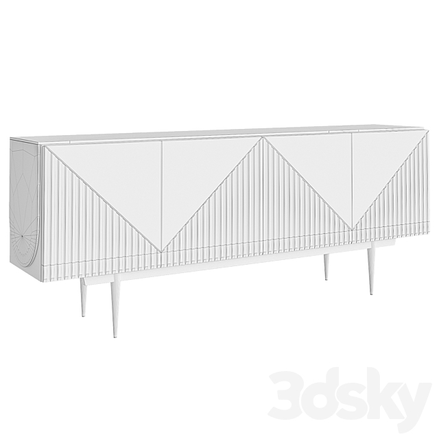 Dresser Over The Edge Caracole 3DSMax File - thumbnail 2