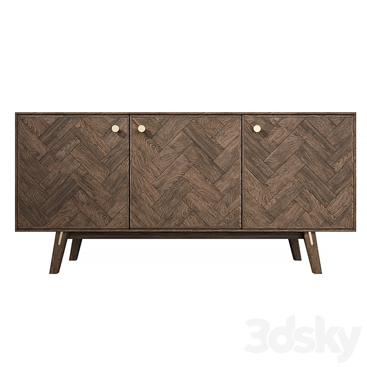 Dresser Parker 3DS Max - thumbnail 2