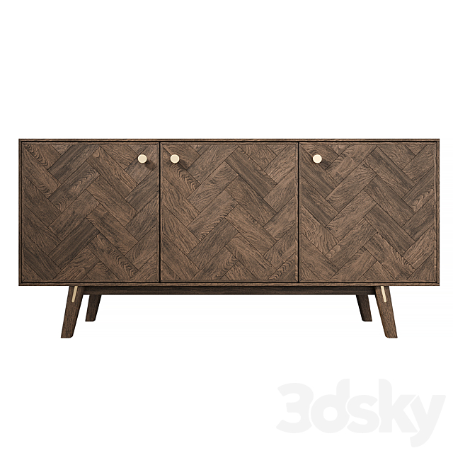 Dresser Parker 3DSMax File - thumbnail 2