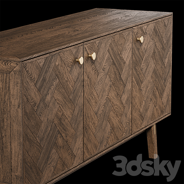 Dresser Parker 3DSMax File - thumbnail 3