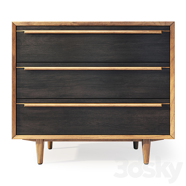 Dresser. sideboard. nightstand Bruni by Etg-Home 3DSMax File - thumbnail 3