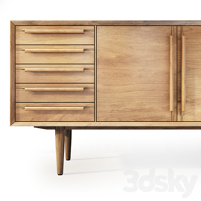 Dresser. sideboard. nightstand Bruni by Etg-Home 3DSMax File - thumbnail 4