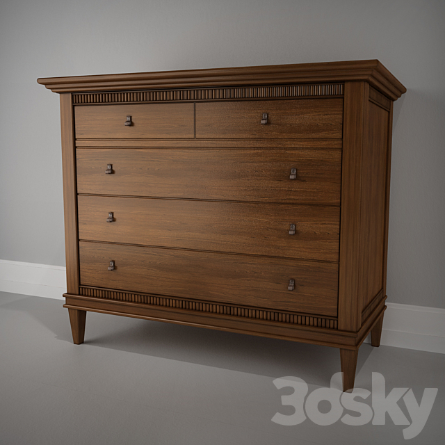 Dresser Tosato (count. Desideri) 3DSMax File - thumbnail 2