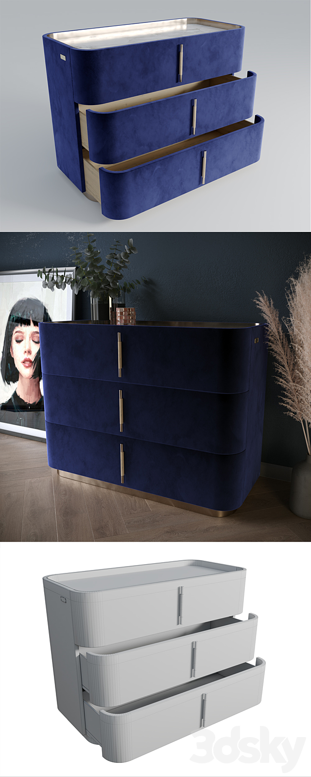 Dresser Velsoft 3DSMax File - thumbnail 2