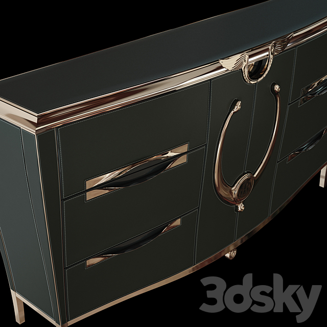 Dresser_wide_ART_PARS 3DSMax File - thumbnail 3