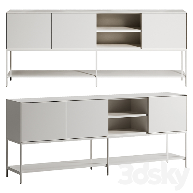 Dressers Vedrana by KAVE HOME 3ds Max - thumbnail 2