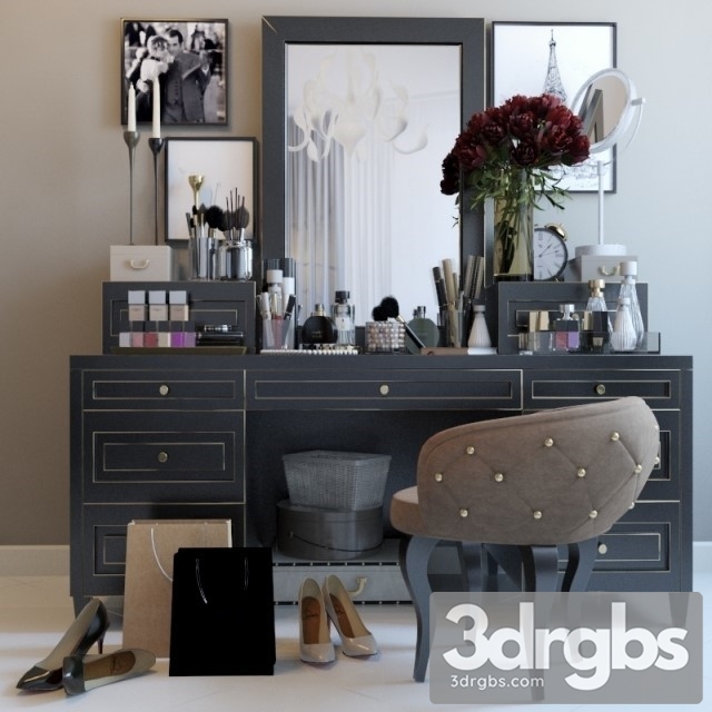 Dressing Table 3 3dsmax Download - thumbnail 1