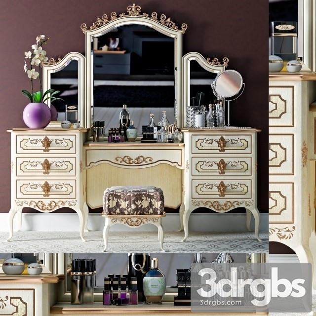 Dressing Table 4 3dsmax Download - thumbnail 1