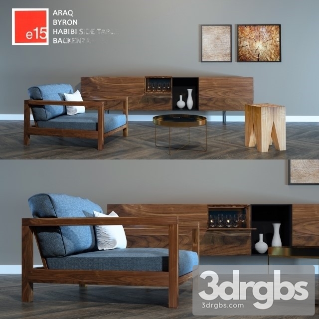 E 15 Sideboard 3dsmax Download - thumbnail 1