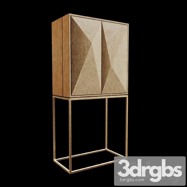 Eichholtz cabinet delarenta 2 3dsmax Download - thumbnail 1