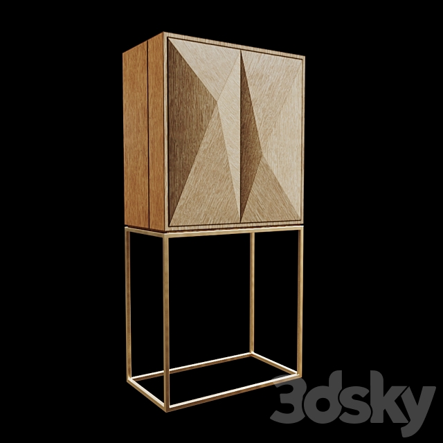 Eichholtz Cabinet DeLaRenta 3DSMax File - thumbnail 1