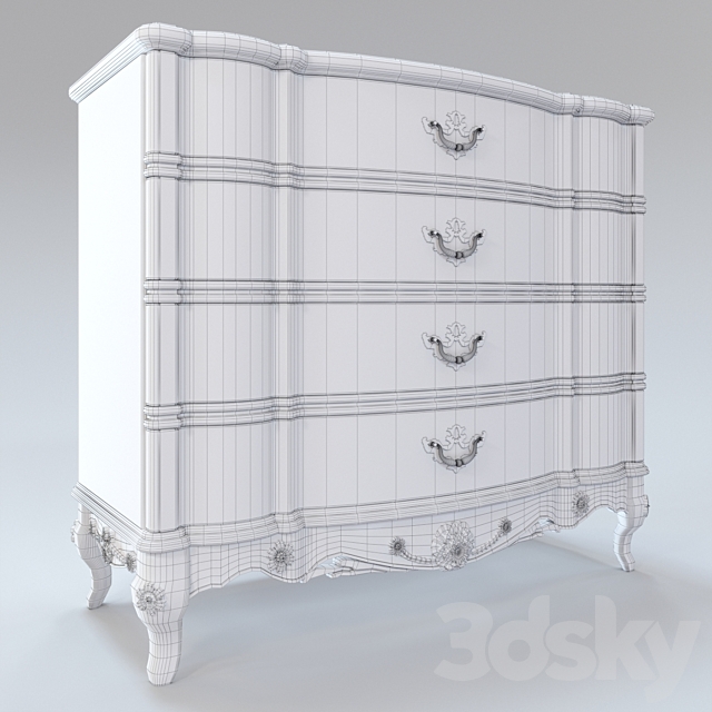 Eichholtz Commode Bohemien 3ds Max - thumbnail 3