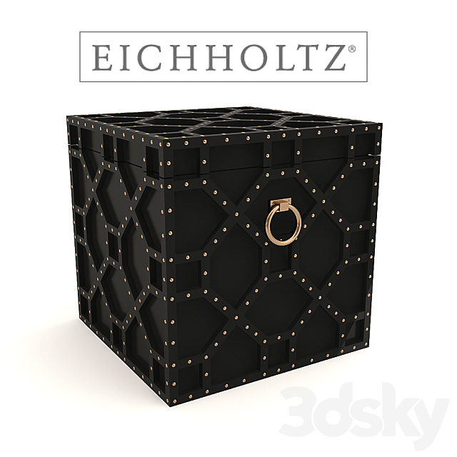 Eichholtz trunk Aragon 3DSMax File - thumbnail 2