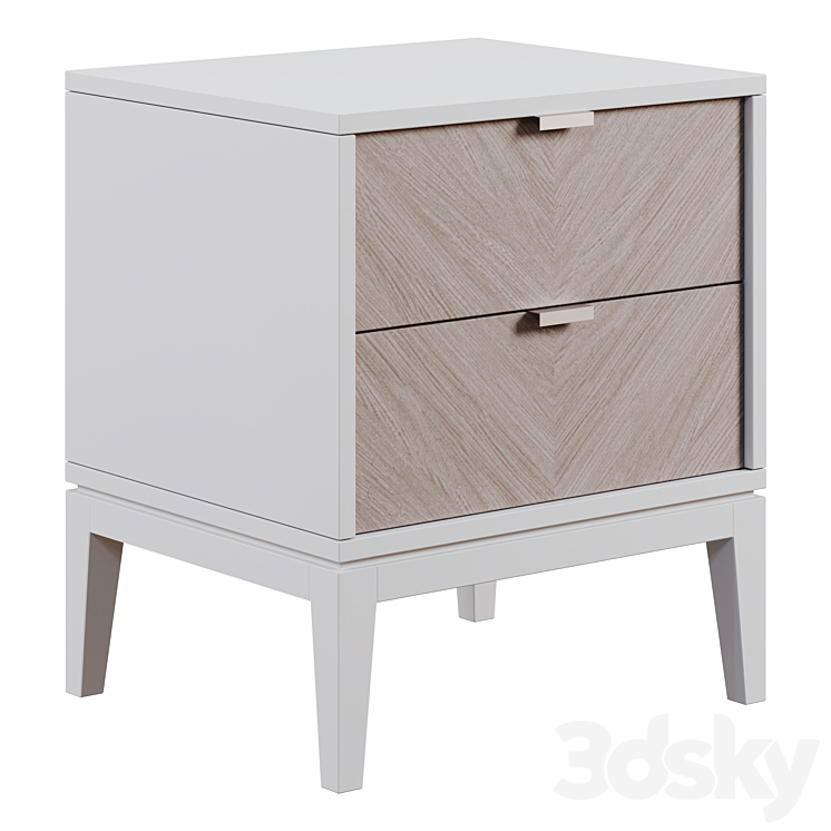 ellipse fjord nightstand 3DS Max Model - thumbnail 1