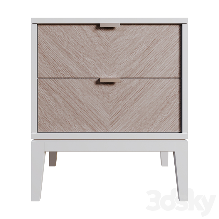 ellipse fjord nightstand 3DS Max Model - thumbnail 2