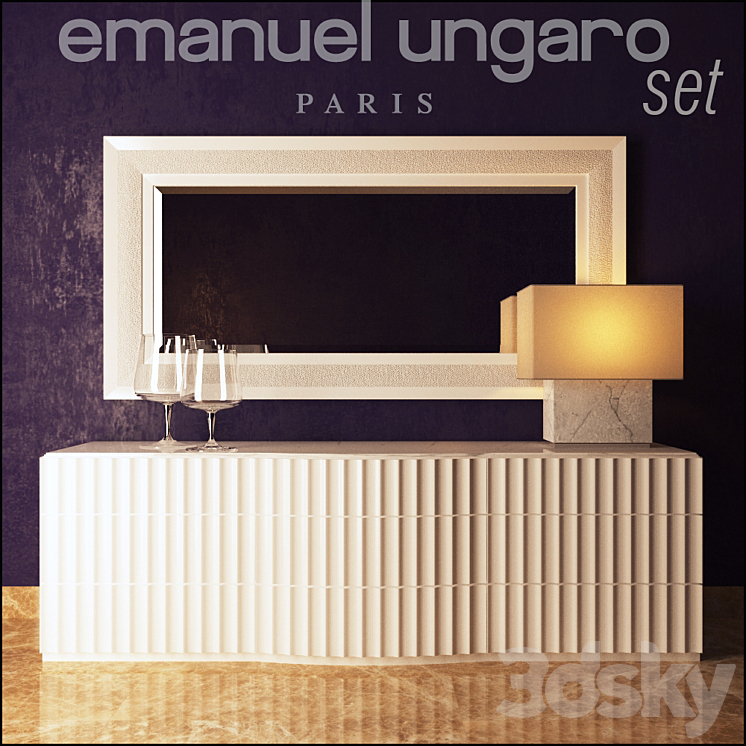 Emanuel Ungaro set 3DS Max - thumbnail 1