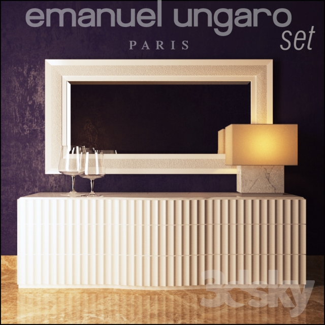 Emanuel Ungaro set 3DS Max - thumbnail 3