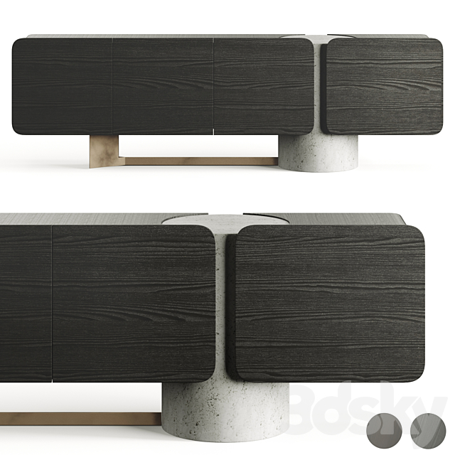 Enne Titano Sideboard By Maurizio Manzoni 3DSMax File - thumbnail 1