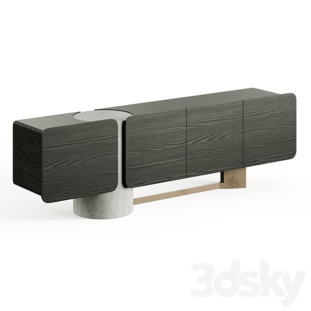 Enne Titano Sideboard By Maurizio Manzoni 3DSMax File - thumbnail 3