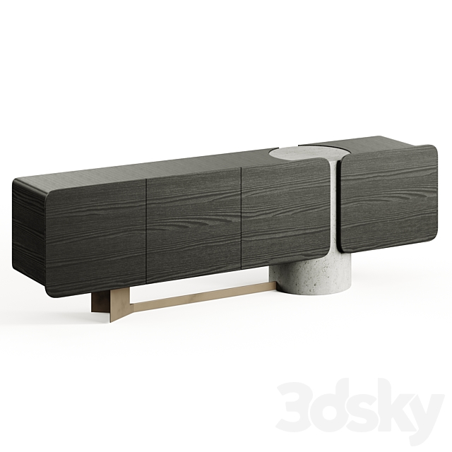 Enne Titano Sideboard By Maurizio Manzoni 3DSMax File - thumbnail 4