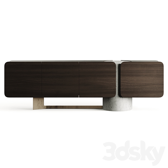 Enne Titano Sideboard By Maurizio Manzoni 3DSMax File - thumbnail 5