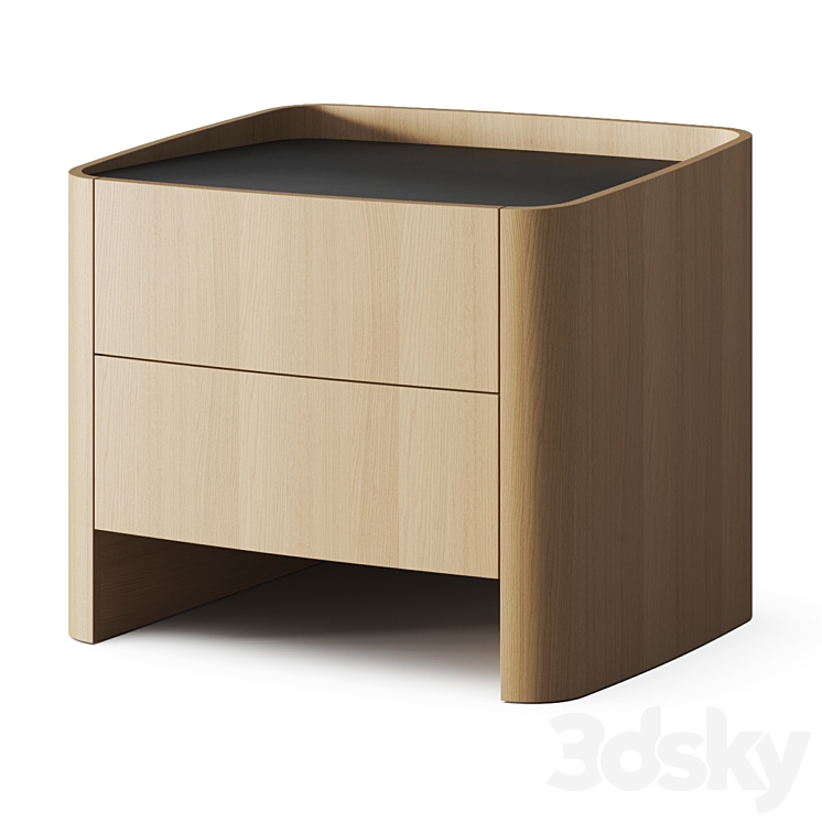 Ersa Nyks Bedside Table 3DS Max Model - thumbnail 1