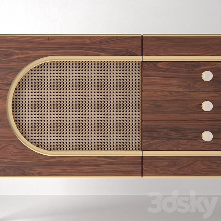 Essential Home Dandy Sideboard 3DS Max - thumbnail 2