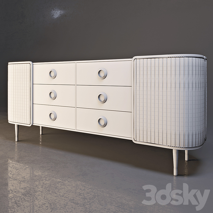 Essential Home | DAVIS SIDEBOARD 3DS Max - thumbnail 2