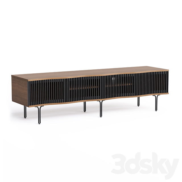 Extra Wide TV Unit Zaragoza 3DSMax File - thumbnail 1