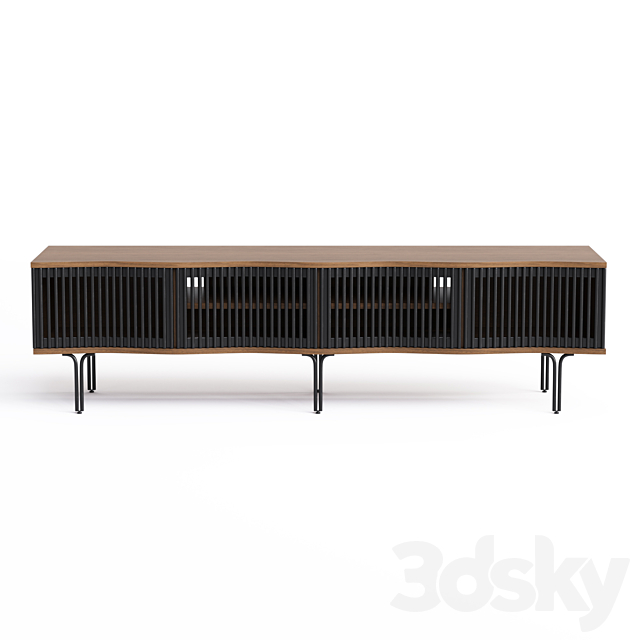 Extra Wide TV Unit Zaragoza 3DSMax File - thumbnail 2