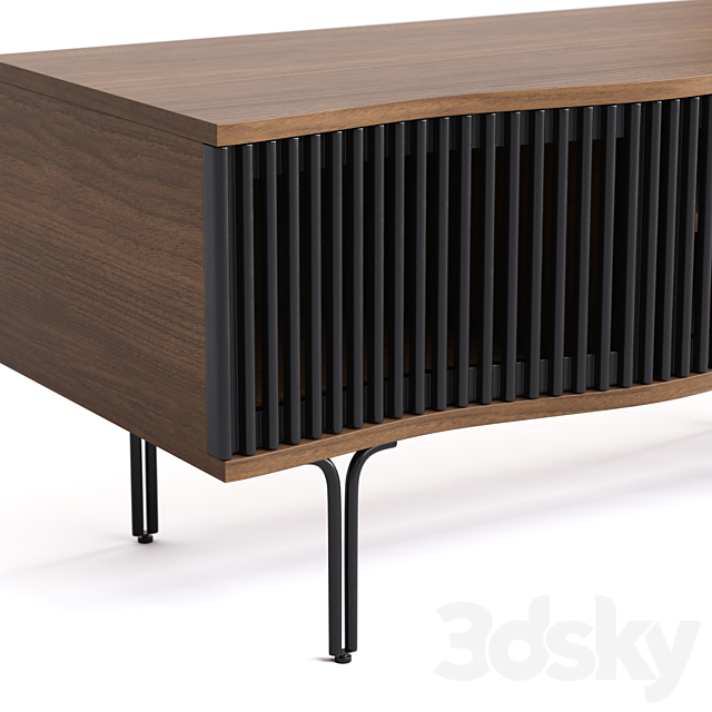 Extra Wide TV Unit Zaragoza 3DSMax File - thumbnail 4