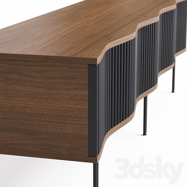 Extra Wide TV Unit Zaragoza 3DSMax File - thumbnail 5