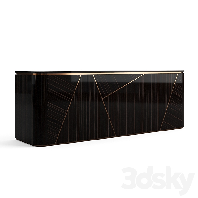 Fendi Casa Antius Sideboard 3DSMax File - thumbnail 3