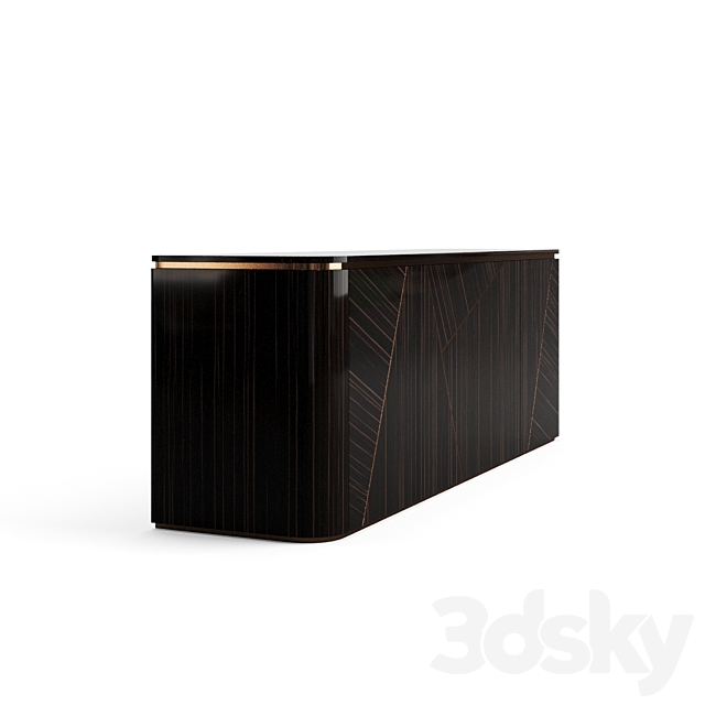 Fendi Casa Antius Sideboard 3DSMax File - thumbnail 4