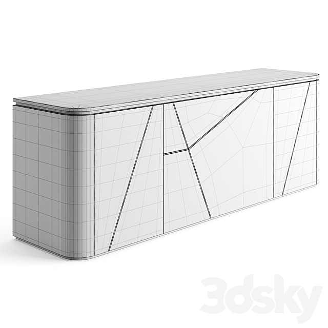 Fendi Casa Antius Sideboard 3DSMax File - thumbnail 5