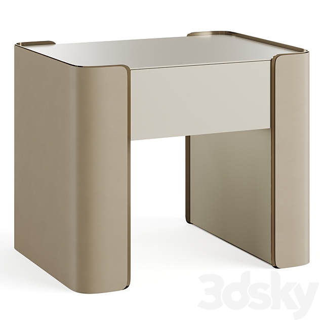 Fendi Casa Icon Bedside 3DSMax File - thumbnail 1