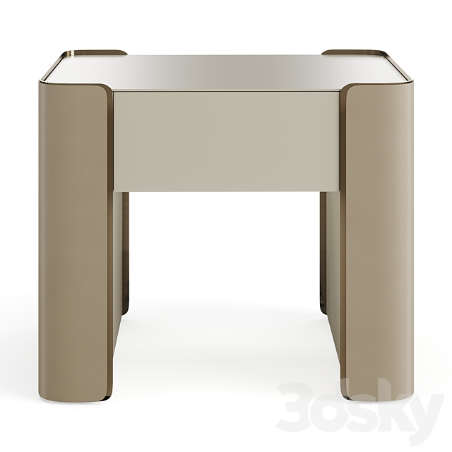 Fendi Casa Icon Bedside 3DSMax File - thumbnail 2