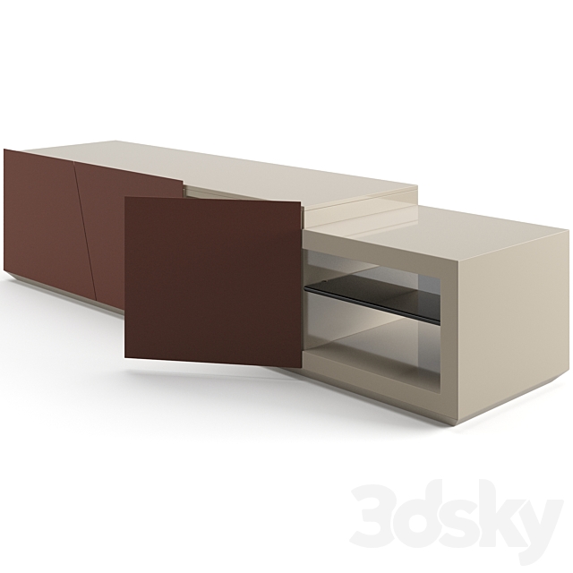 Fendi Casa Langham cabinet 3DSMax File - thumbnail 5