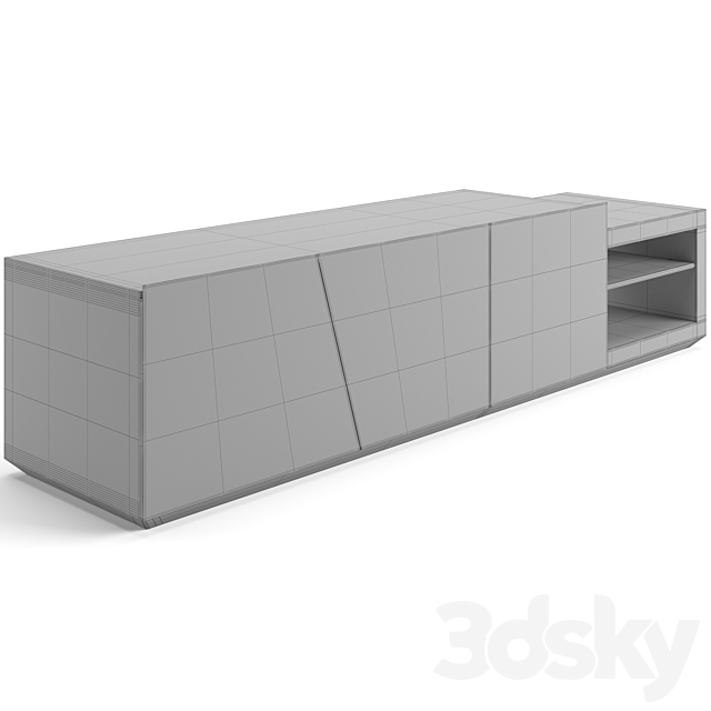 Fendi Casa Langham cabinet 3DSMax File - thumbnail 6