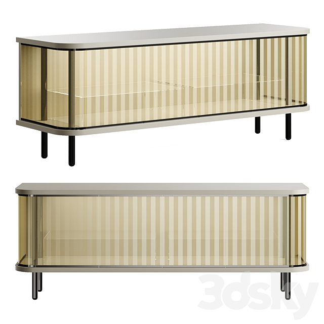 Fendi Casa Vittoria 2023 Chest Of Drawers 3DSMax File - thumbnail 1